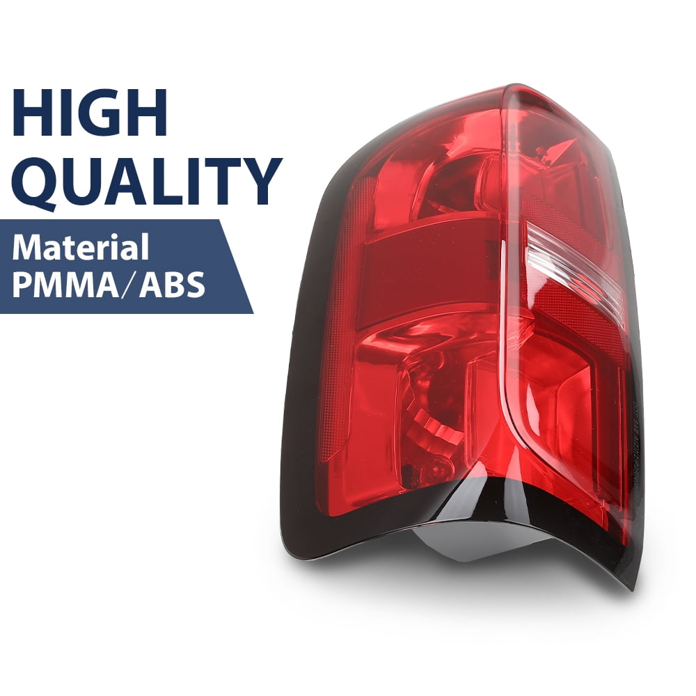 PIT66 Tail Lights w/Bulbs Left and Right Fit for Chevy Colorado 2015-2022 Fit for 4-Door Crew Cab and 4-Door Extended Cab Only