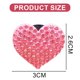 thumbnail image 2 of Clip de aromaterapia para salida de aire de coche con forma de corazón de diamantes de imitación, clip de perfume para salida de aire de coche, decoración, 2 of 5