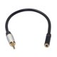 thumbnail image 1 of Cable de Extensión para Auriculares kusrkot 3,5 mm Hembra 0,3 metros, 1 of 7
