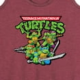 thumbnail image 3 of Teenage Mutant Ninja Turtles - Gaming Group And Logo - Women's Racerback Tank Top, 3 of 5
