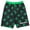 Black, variant on Minecraft Creeper Little Boys Swim Trunks Bathing Suit Black/Green 7