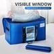 thumbnail image 2 of Extra Large Moving Bags, 4 Pack Blue Heavy Duty Totes For Storage with Visible Window, 2 of 5