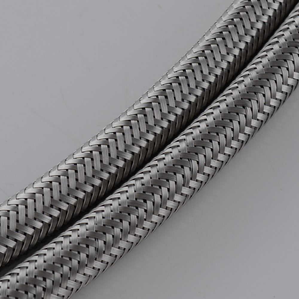 1 Pair Homevacious Faucet Supply Line 24 Inch Faucet Connector Braided Stainless Steel 3//8 Female Compression Thread x 1//2 I.P Female Straight Thread Waterline x 2 Pcs