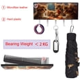 thumbnail image 5 of PhooArto Key Holder for Wall Decorative with 5 Key Hooks, Kittens Eating Pizza Galaxy Holders Wall Mount Organizer with Mail Key Rack, Self Adhesive, 5 of 7