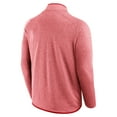 thumbnail image 3 of Men's Fanatics Scarlet Nebraska Huskers Mock Neck Half-Zip Pullover Jacket, 3 of 5