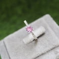 thumbnail image 2 of Natural Pink Sapphire Ring, 925 Sterling Silver Ring, Gift for Her, Gemstone Ring, Birthstone Rings for Women, Gift For Her, 2 of 2