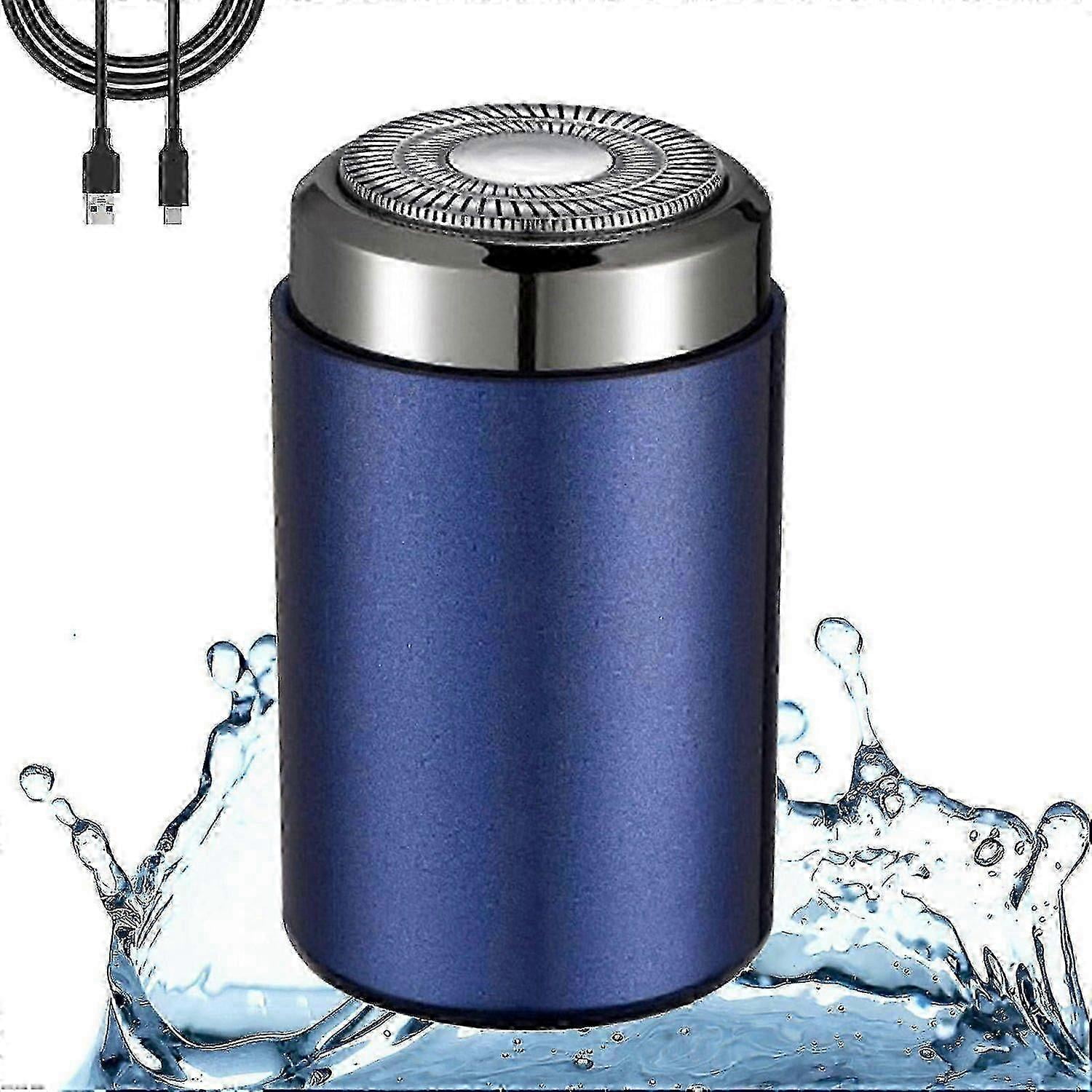 Compatible Sopami Mini Electric Shaver New Mini Electric Shaver Portable USB-C Rechargeable Electric Car Office_Perfect Gift