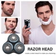 thumbnail image 3 of Têtes de Rasage Compatibles S7000 Rasoirs Électriques Compatibles S7710 S7310 S7530 S7370 Lames Entières_Perfect Gift, 3 of 5