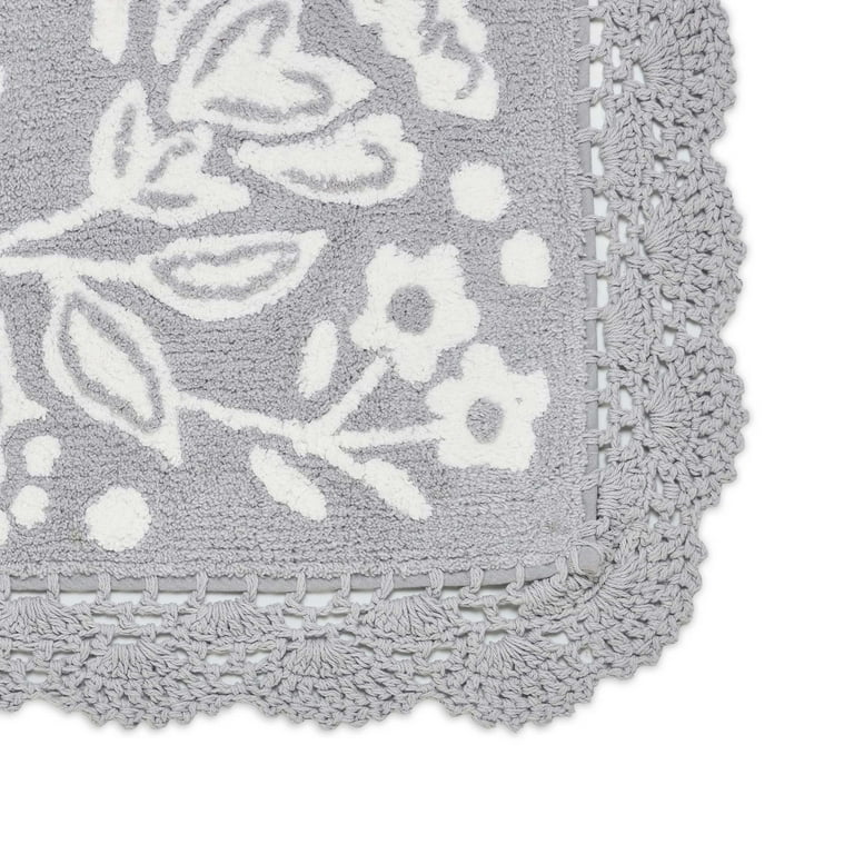 Sonoma Goods For Life® Crochet Oval Bath Rug