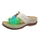 thumbnail image 4 of Amzcrzy Zapatos de mujer,Zapatos de mujer,Zapatillas de mujer, Sandalias de mujer de color liso, chanclas de verano, zapatillas de tacón grueso, zapatos casuales huecos Sandalias Mujer Zapatillas De, 4 of 6