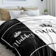 thumbnail image 2 of LHSHID Wedding Gifts for Couples Wife Anniversary Blanket Flannel Soft and Comfortable Anti static Bed Sofa Blanket 40x50in, 2 of 6