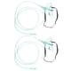 thumbnail image 4 of 2 piezas cómodas máscaras de oxígeno desechables suministros para ancianos (azul cielo), 4 of 7