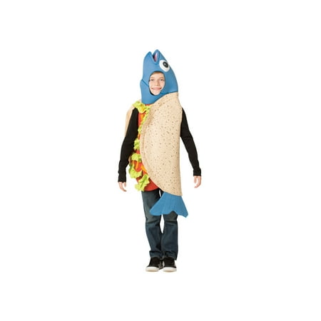 Fish Taco Child Halloween Costume, One Size,
