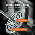 thumbnail image 5 of 1/3 HP Furnace Blower Motor, 110/120V 4.4Amps, 1075RPM 4-Speed, CW/CCW Rotation, 48 Frame 5.2" Shaft, 5μF/370V Capacitor with 11" Mounting Hoop, 5 of 10