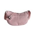 thumbnail image 2 of Bolso bandolera de franela para mujer | Bolso de hombro de poliéster lavable - Mochila bandolera informal - Varios colores - Diseño ligero y duradero | 11,8 x 7,8 pulgadas | Bolso de viaje portátil, 2 of 6