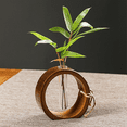 thumbnail image 2 of Wooden Dry Vase Flower Arrangement Living Room Dining Table Porch Home Decoration Ornaments, 2 of 7