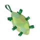 thumbnail image 3 of Rugby de perros Fútbol de fútbol Pets Molar Interactivo Portable, accesorios para mascotas, entrenamiento de juguetes interactivos para perros blandos Verde luminoso, 3 of 10