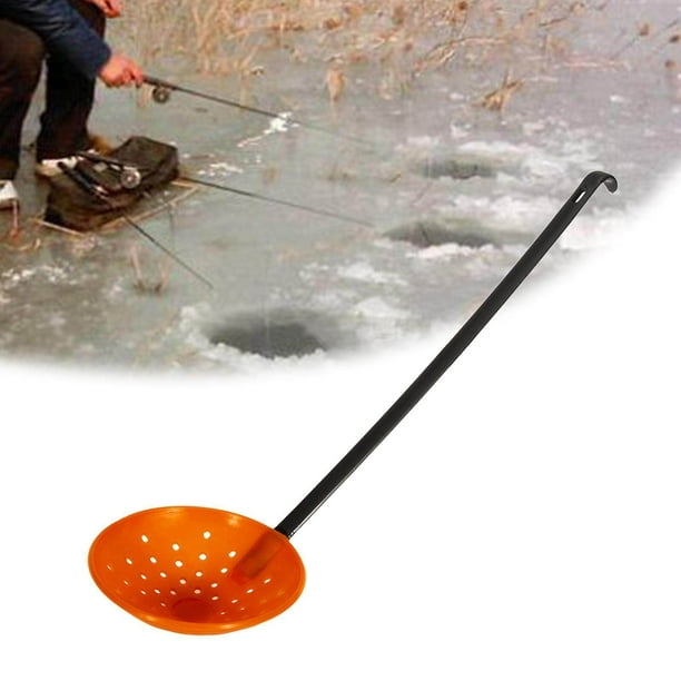 ziyahi Ice Scooper Slush Skimmer Durable Net Spoon Fish Keeper PP Spoon  Winter Fishing 