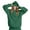 Dark Green, variant on Women's Casual Hooded Pullover Featuring Eye For Comfort In Travel And Everyday Wear Soft Cozy Sweatshirt