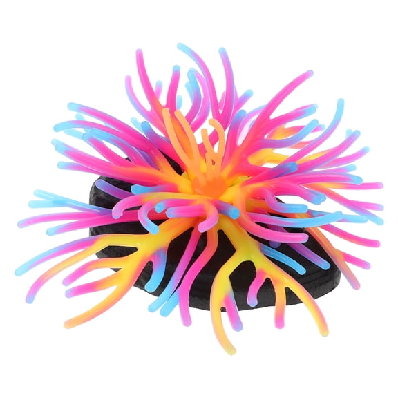 ETEREAUTY Aquarium Supply Realistic Aquarium Plants Silicone for Aquatic Ecosystem Enhancement 1Pack