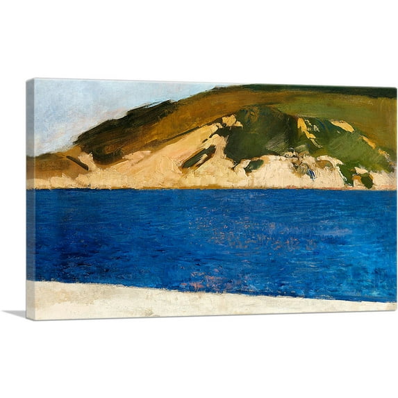 ARTCANVAS Monte Ulia - San Sebastian 1917 Canvas Art Print by Joaquin Sorolla y Bastida - Size: 18" x 12" (1.50" Deep)