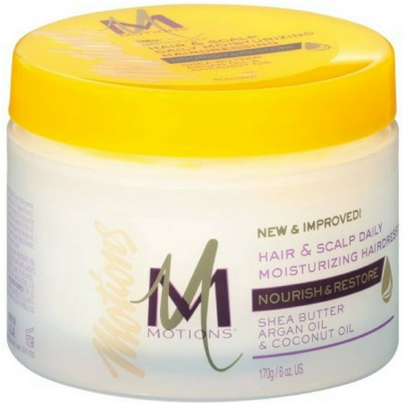 Motions Nourish & Care, Hair & Scalp Daily Moisturizing Hairdressing, 6 oz (Pack of 4)