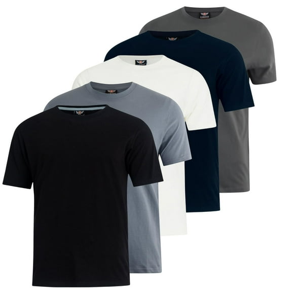 Kandor Mens Dovar T-Shirt (Pack of 5)