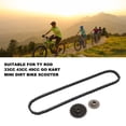 thumbnail image 4 of Sprocket Chain Link Kit, Drive Chain Sprocket Kit Bike Accessory Easy To Install Stable Steel  for Mini Bike, 4 of 7