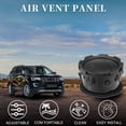 thumbnail image 2 of Panel de ventilación de aire para Ford F-250 Super Duty 2011-2016, rejilla de aire acondicionado duradera, negra, 1 pieza, 2 of 6
