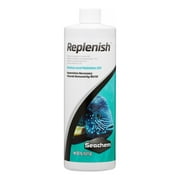 Angle View: Seachem Replenish Fish & Aquatic Life Supplement, 17 Oz