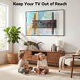 thumbnail image 5 of MountFTV Fixed Low Profile TV Mount for 26-60 inch TVs,up to 115 lbs,Ultra Slim TV Wall Mount Bracket,Max 400 x 400mm, Fit 8",12",16" Wood Stud, 5 of 7