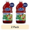 (2 pack) Ocean Spray® Hydration Cranberry Strawberry Kiwi Juice Drink, 60 fl oz Bottle
