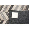 thumbnail image 3 of ECARPETGALLERY 8'0" x 9'10" Contemporary Río Handmade Area Rug for Living Room, Dining Room and Bedroom in Grey, 3 of 9
