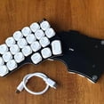 thumbnail image 6 of Corne V4 Low Profile Split Keyboard Customized RGB Single-mode Wired Split Mechanical Keyboard Ergonomics VIAL Keymap Red Switch, 6 of 14