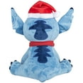 thumbnail image 5 of Christmas Holiday Plush Toys Stitch w/Santa Hat & Scarf Disney 14.17 in x 15.35 in x 12.6 in 1.53 lb, 5 of 6