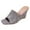 Grey, variant on LIJCC Womens Platform Wedge Sandals Dressy Sandal Comfortable Walking Casual Peep Toe Slip on Summer High Wedge Heel Slides Sandals Thick Bottom Shoes