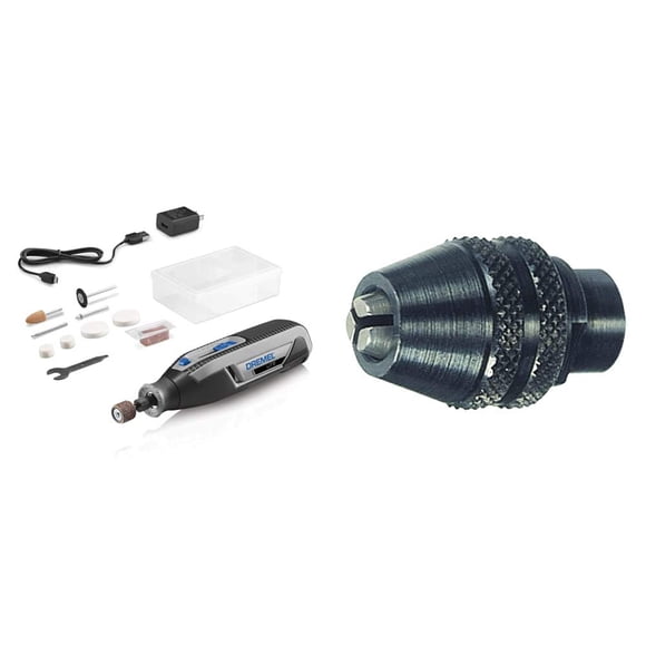 Herramienta giratoria Dremel Lite 7760 N/10, 4 V, inalámbrica de iones de litio con mandril