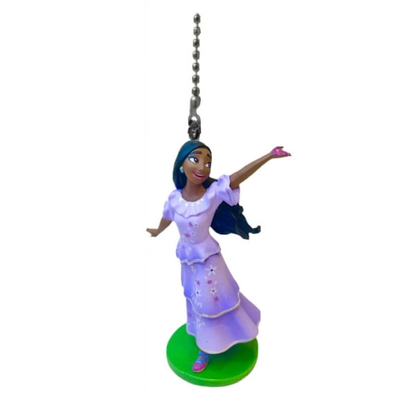 Encanto Isabela Madrigal PVC Fan Lamp Light Pull Chain Figure Figurine Gift New