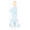 Blue, variant on Number 5 Rose Birthday Candle Decorative Floral Cake Topper Party Supplies