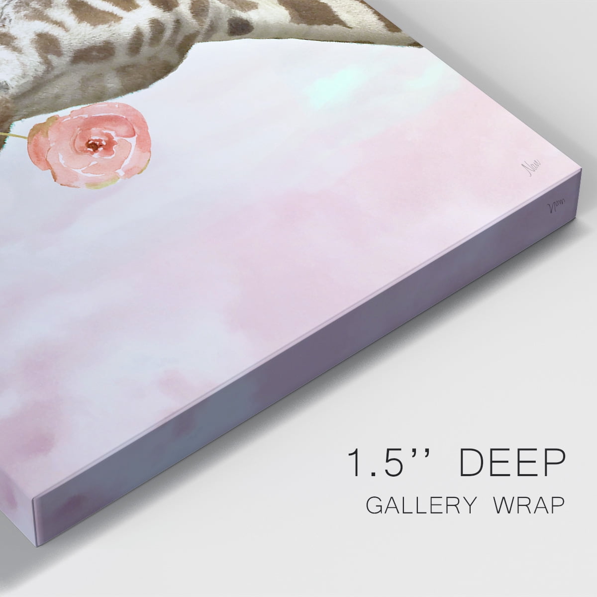 Floral Fun II Premium Gallery Wrapped Canvas - Ready to Hang