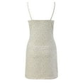 thumbnail image 3 of Ketyyh-chn99 Robes d'Invitée de Mariage pour Femmes 2024 Robe Élégante pour Femme Robe de Fête Décontractée Robes d'Été pour Femmes Manches Courtes Tendance Imprimée Robe Midi de Plage Jaune,P, 3 of 4
