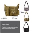 thumbnail image 2 of Bolso cruzado Sonducket PVC con cremallera portátil multibolsillo correa ajustable impermeable, 2 of 6