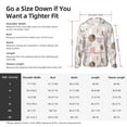 thumbnail image 6 of Picia Rabbit In Space Women's Men's UPF 50+ Sun Protection Hoodie Shirt Long Sleeve SPF Fishing Outdoor UV Hiking Lightweight Shirts-Medium, 6 of 9