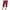 Red, variant on VERUGU Capri Pants for Women Summer Elastic Waist Pants Imitation Cotton Linen Solid Casual Loose Capris Black XL
