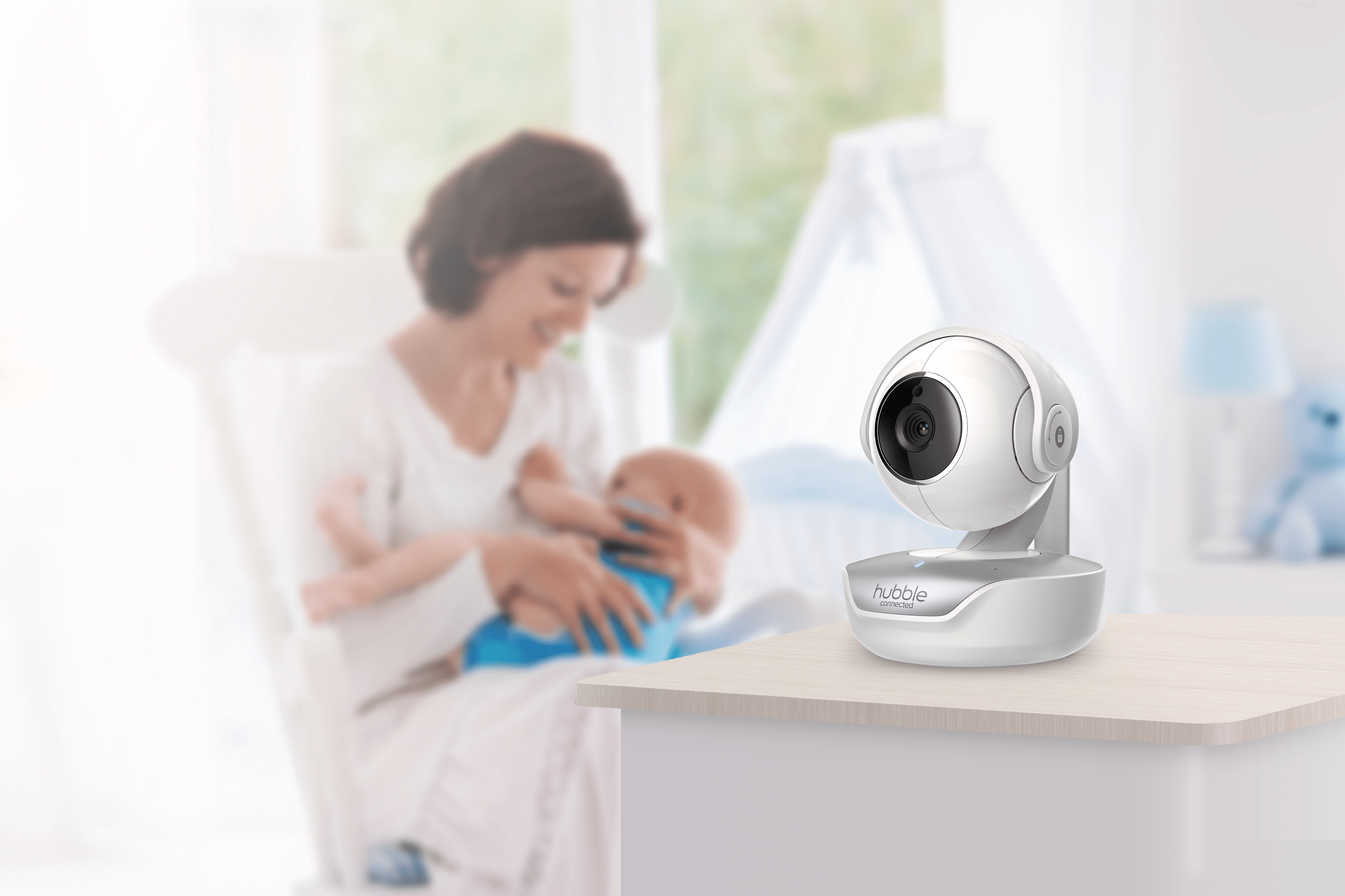 Hubble Connected Nursery Pal Premium, 5” Smart HD Baby Monitor with Touch Screen Viewer - image 5 of 9