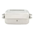thumbnail image 1 of HENCKELS Kitchen Elements  18/10 Stainless Steel Rectangular Roaster, Silver, 1 of 1