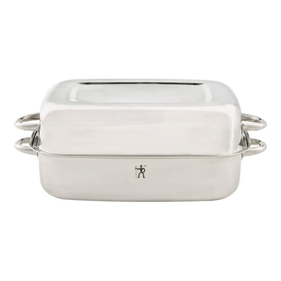 HENCKELS Kitchen Elements 18/10 Stainless Steel Rectangular Roaster, Silver