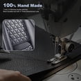 thumbnail image 4 of AQBDDBQ Car Seat Cover Fit for Nissan Rogue 2008-2026 Faux Leather Waterproof Comfort Car Seat Covers Lumbar Support Compatible Airbag Gray,Full Set(2 Row 5 Seats), 4 of 10