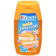 Crest Wild Expressions: Burstin' Bubblegum Fluoride Anticavity Toothpaste Toothpaste, 4.6 oz