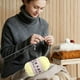 thumbnail image 5 of 1 Rolls of Milk Cotton Yarn Skeins for Crafting, Soft and Cozy Milk Cotton Yarn 5 Ply for Doll Sweater, Hats, Scarves, and Shawls, 5 of 6